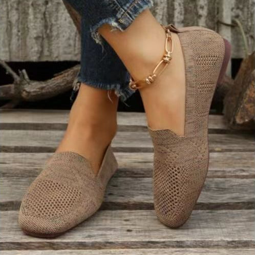 Ballerines en Maille