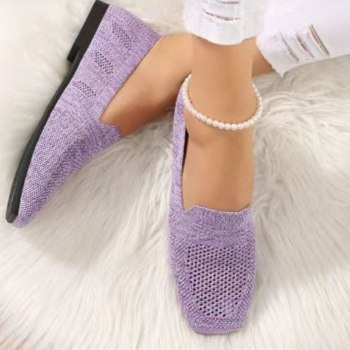 Ballerines en Maille