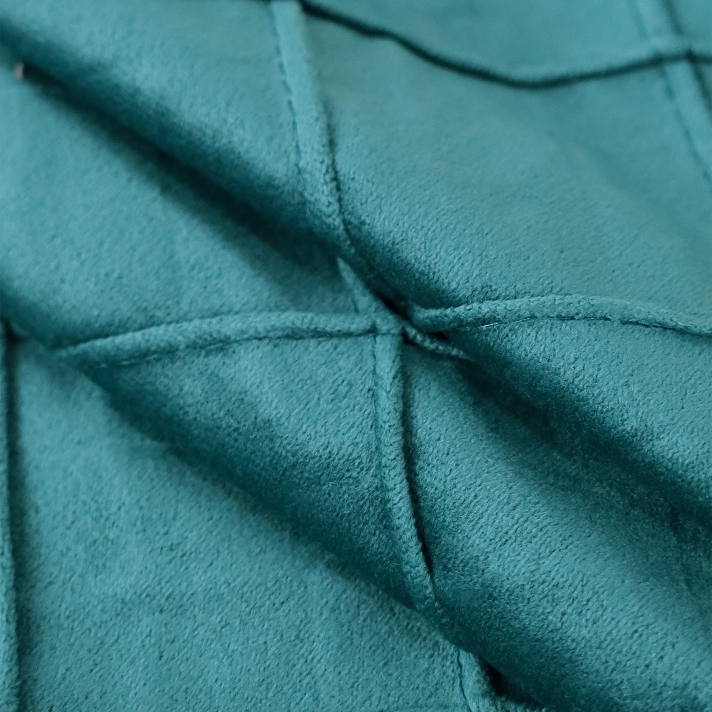 Housse de coussin géométrique en velours