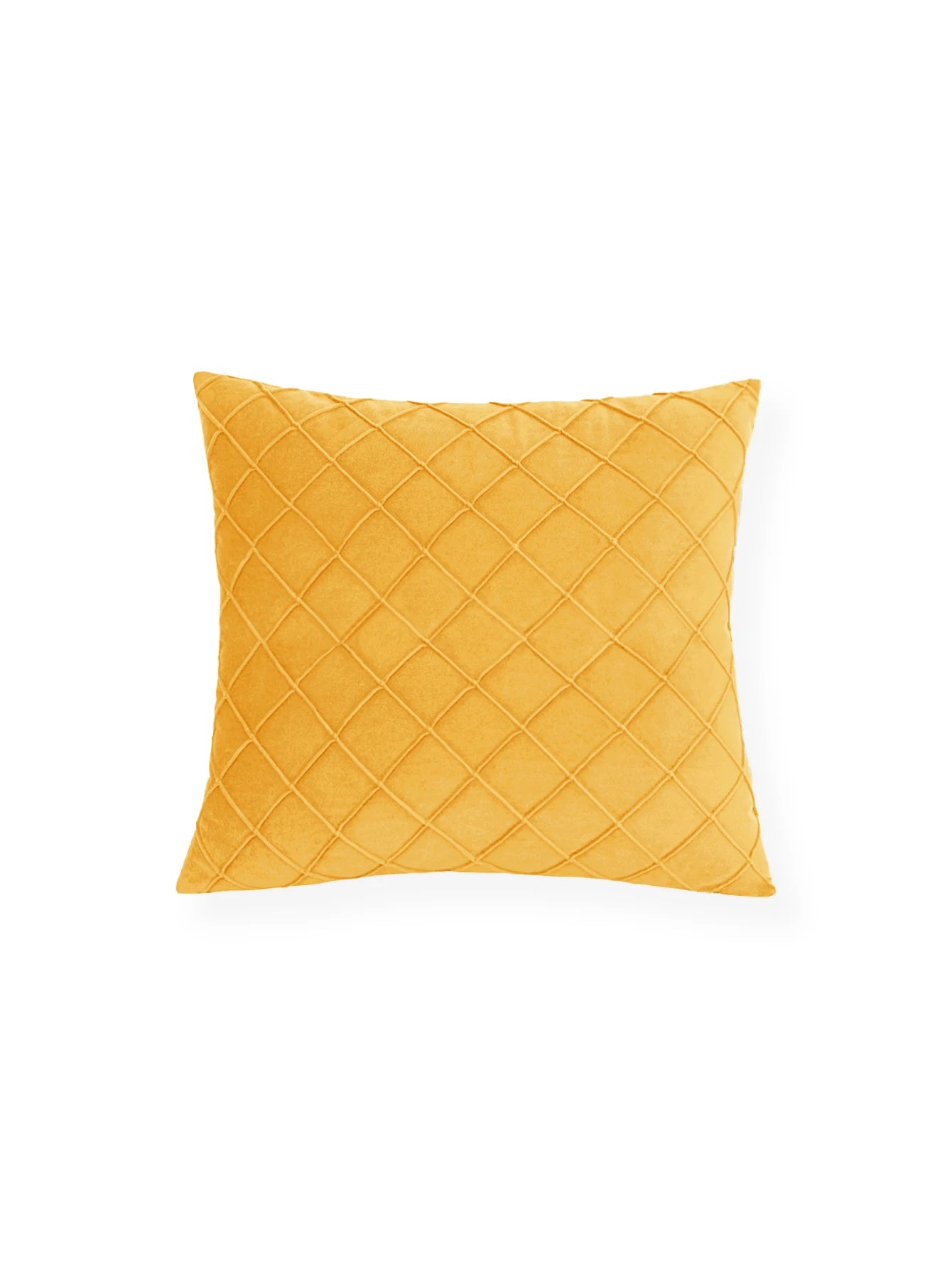 Housse de coussin géométrique en velours
