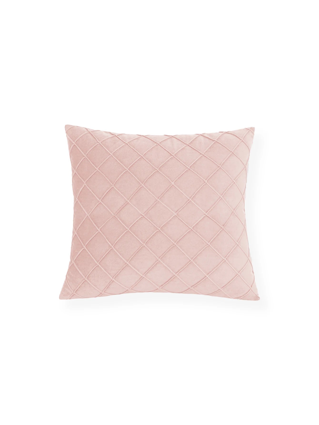 Housse de coussin géométrique en velours