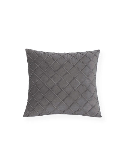 Housse de coussin géométrique en velours