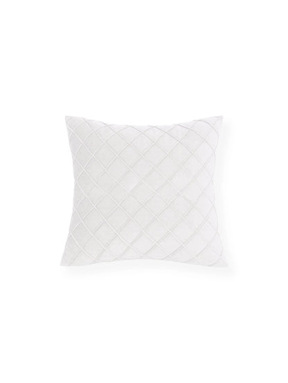 Housse de coussin géométrique en velours