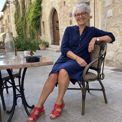 Sandale croisée