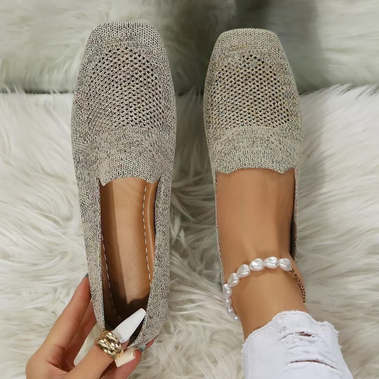 Ballerines en Maille